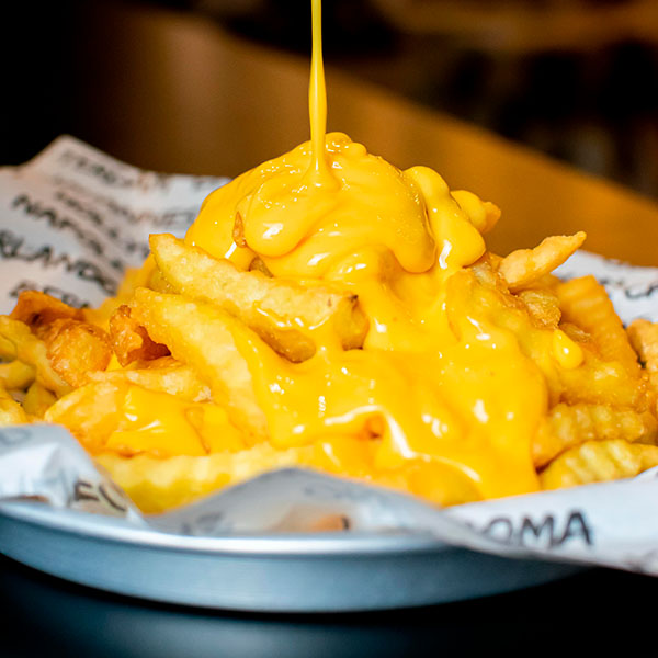Papas con cheddar Combo