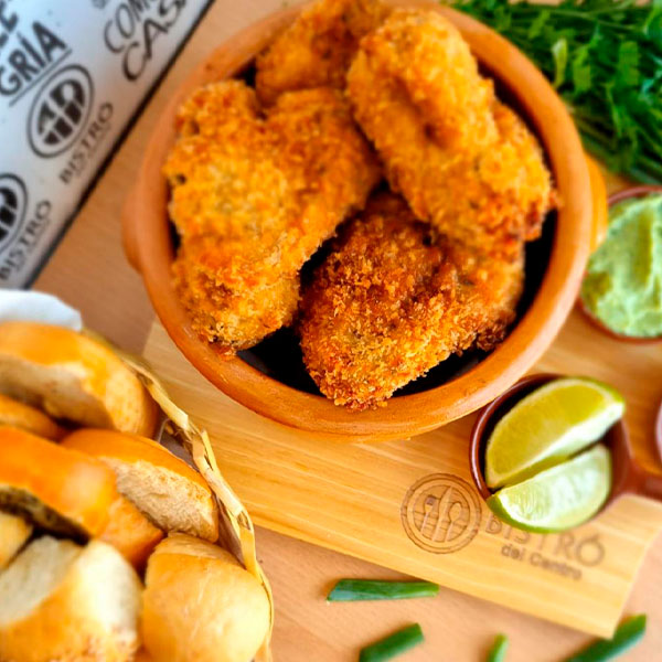 Alitas de pollo crujientes