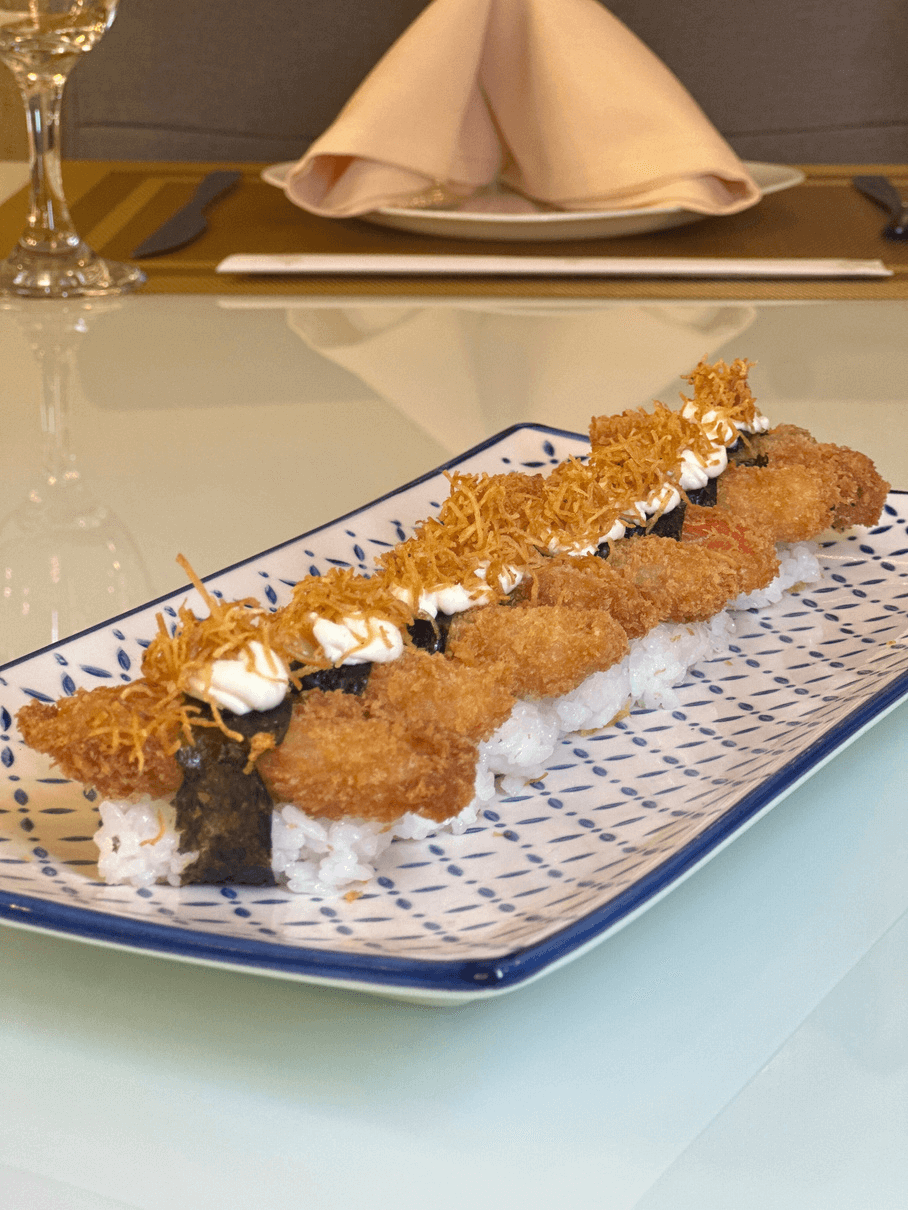 Nigiri kanikama empanado