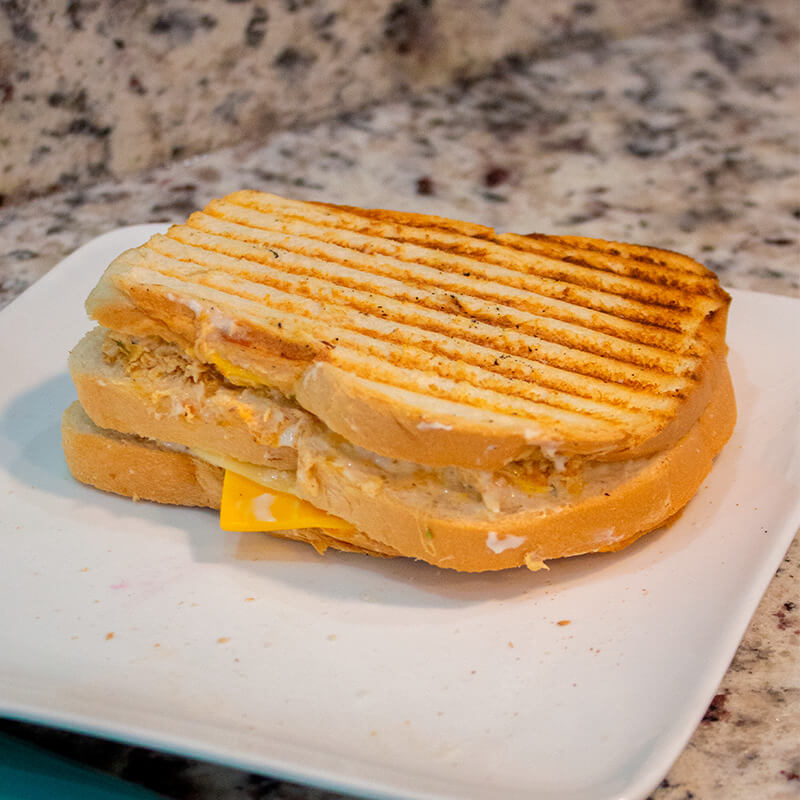 Mixto de pollo con 3 quesos