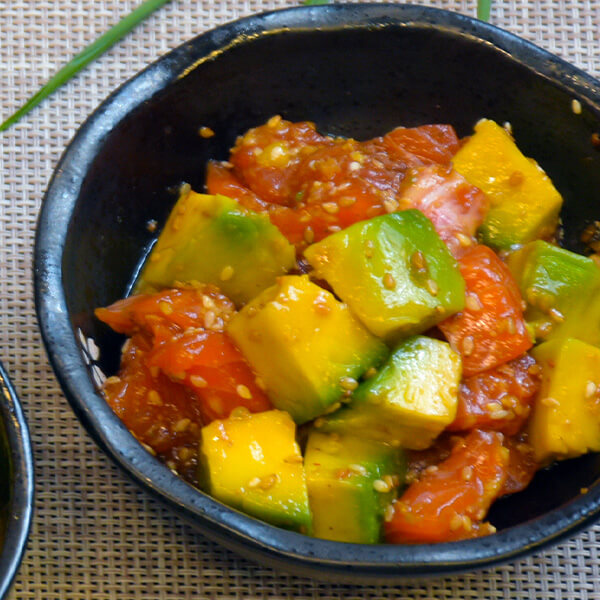 Salmón con palta