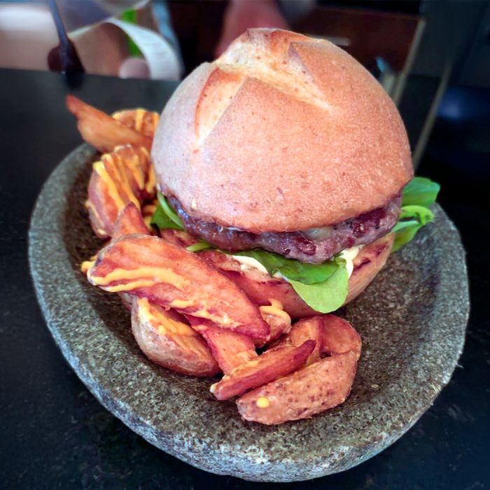 Hamburguesa de cordero