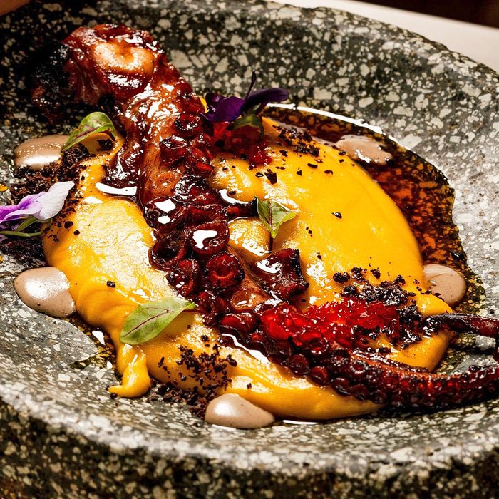 Pulpo a la parrilla