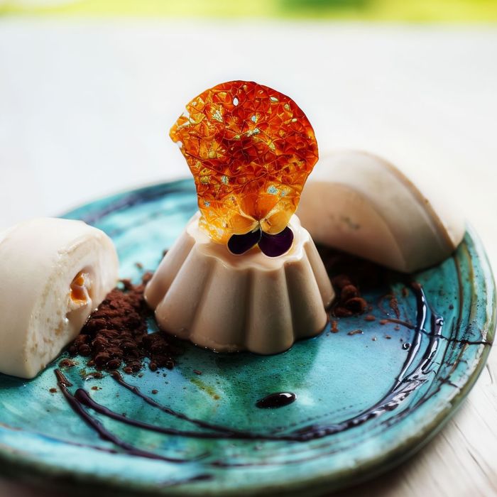 Panna cotta de dulce de leche