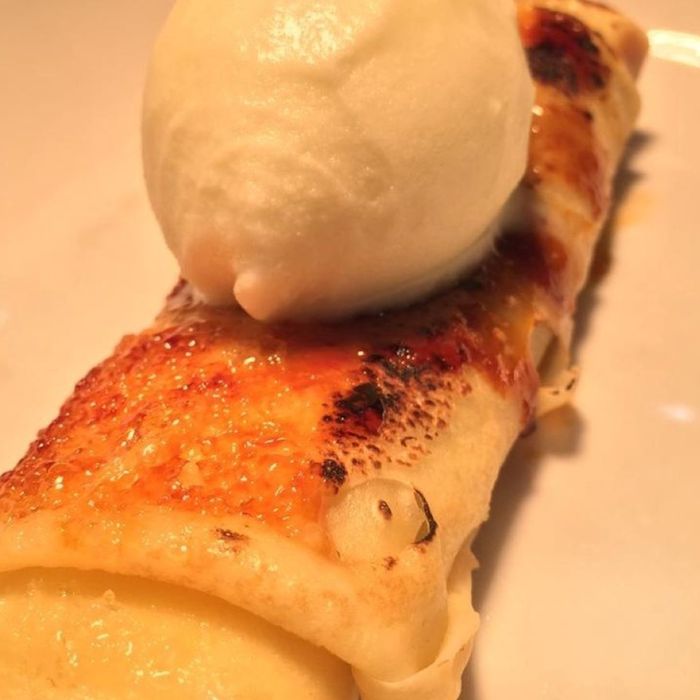 Crepe de dulce de leche