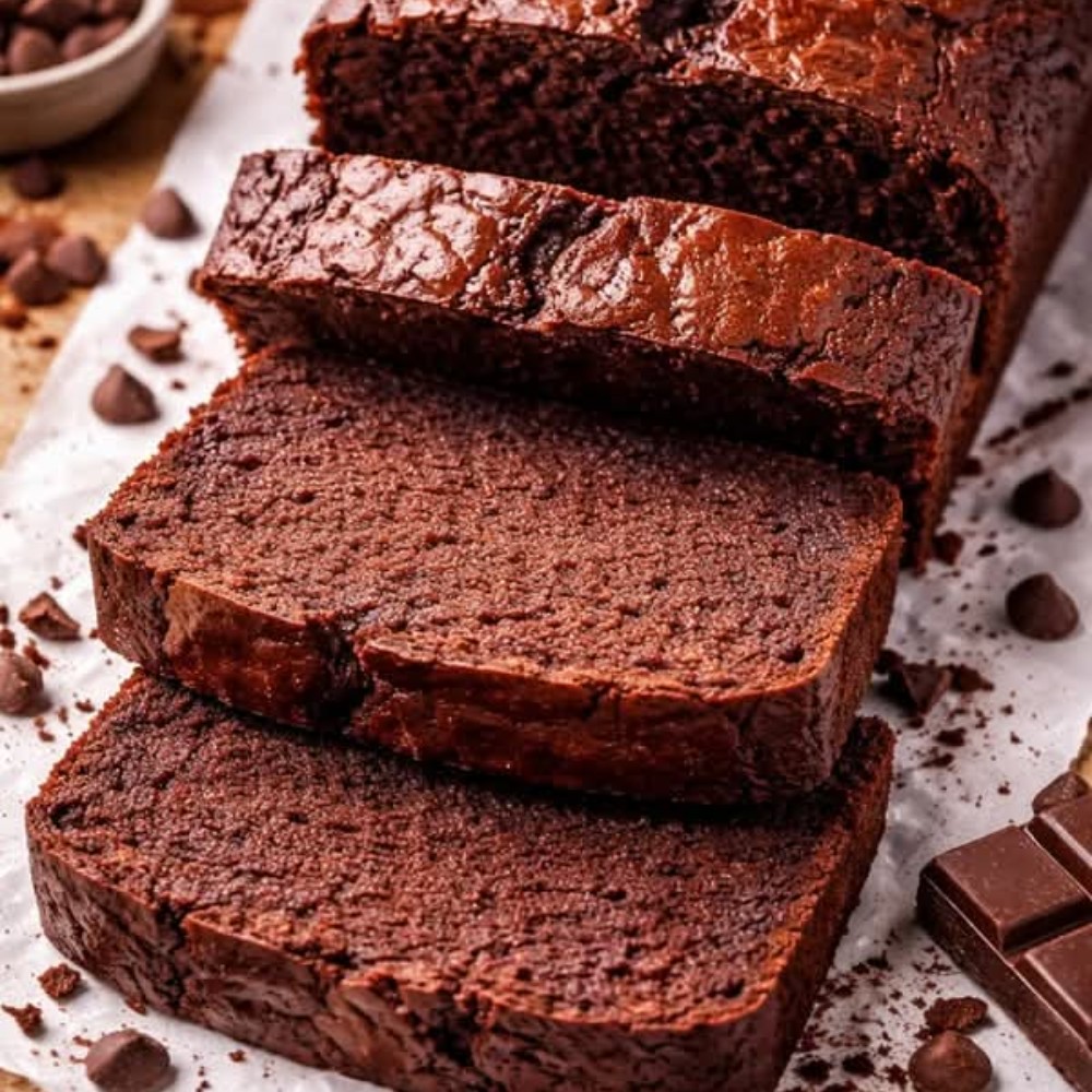 Budín de chocolate
