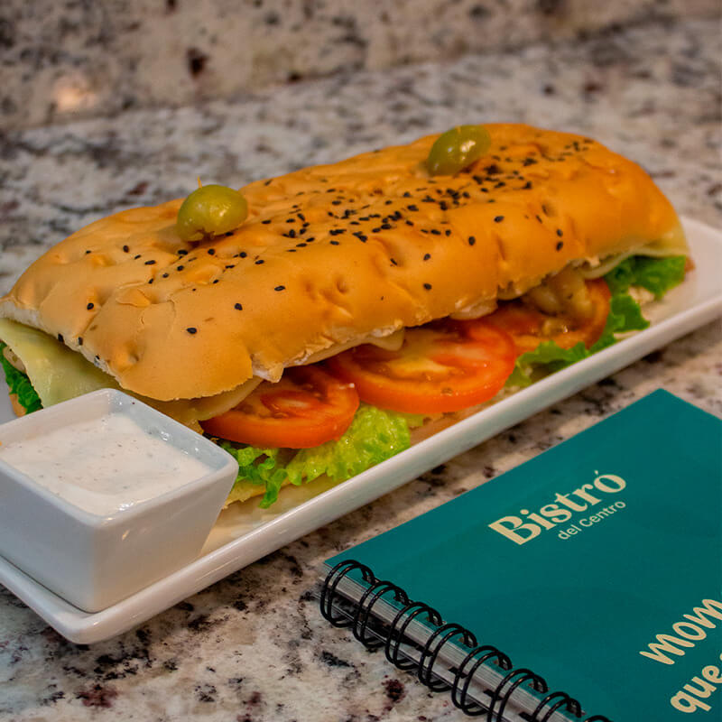 Sándwich de Pollo Catupiry